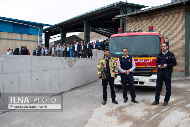 آیین بهره‌برداری از دومین کارخانه مدیریت یکپارچه پسماند شهری