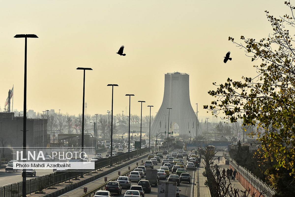 هوای تهران در آستانه آلودگی قرار گرفت/ پیش بینی کاهش غلظت آلاینده‌ها