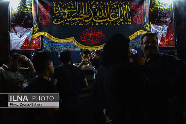 مراسم سینی گردانی شهرک عرب ها