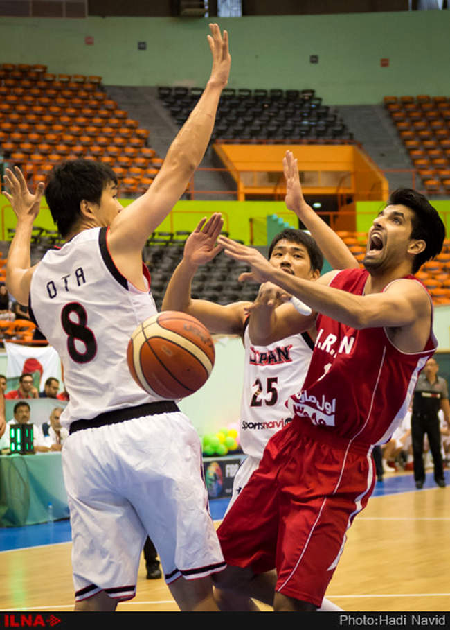 مسابقات فیبا چلنج آسیا ۲۰۱۶ / ایران - ژاپن