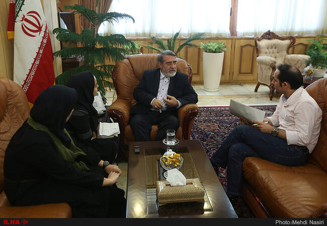 گزارش تصویری گفت‌وگوی اختصاصی وزیر کشور با خبرگزاری ایلنا 