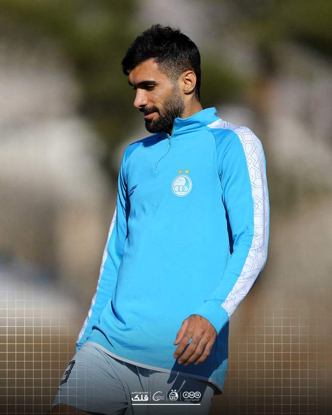 گزارش تصویری تمرین استقلال با حضور رضاییان