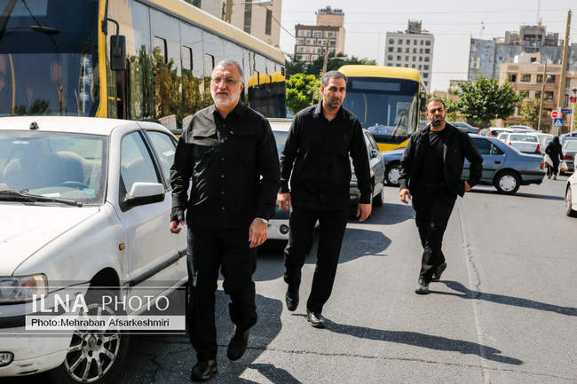 تشییع پیکر «احمد توکلی»