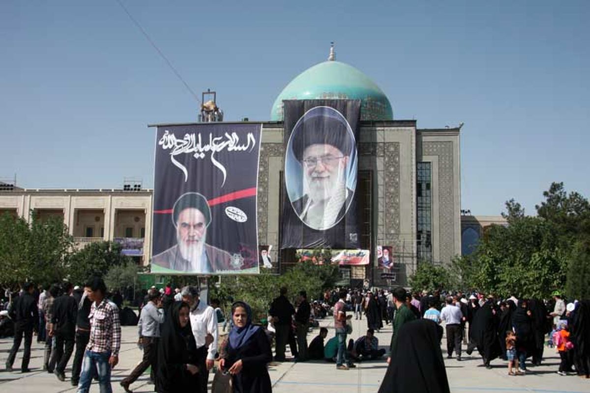 تجدید میثاق اهالی دارالمومنین تهران با آرمان های امام راحل 

