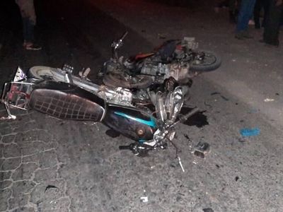  ۳ فوتی بر اثر تصادف دو موتور سیکلت در جاده اوز به خنج