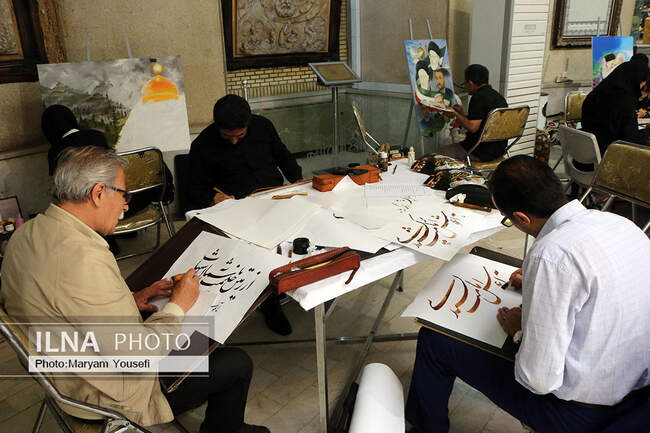 سوگواره فرهنگی و هنری «رسم خدمت» در تبریز برگزار شد