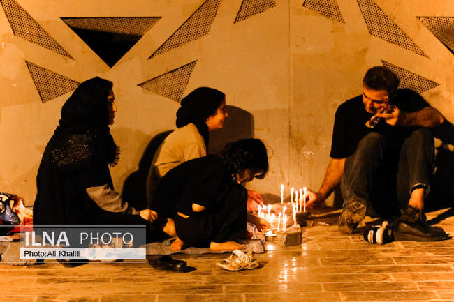 مراسم شام غریبان حسینی در تهران