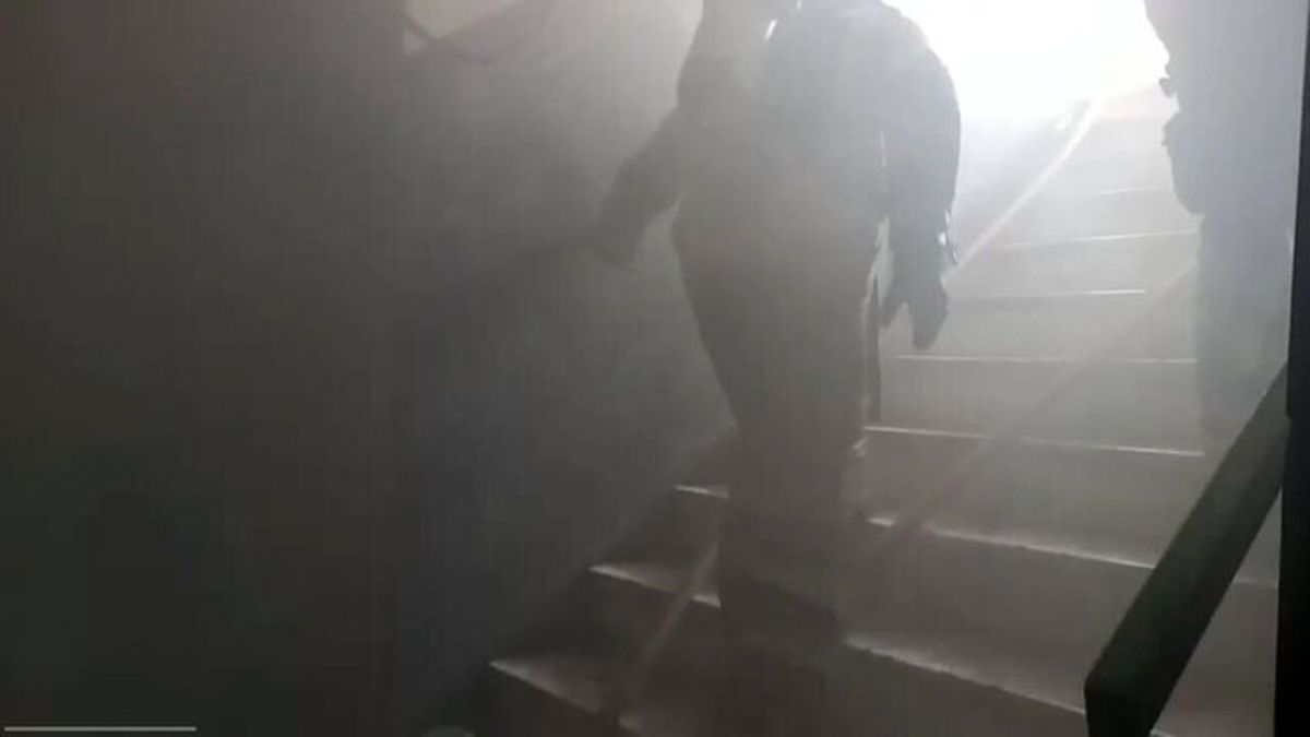 حریق در کارگاه صحافی/حادثه مصدوم نداشت