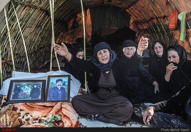 تصاویر روستای قره بلاغ اعظم در چهارمین روز پس از زلزله