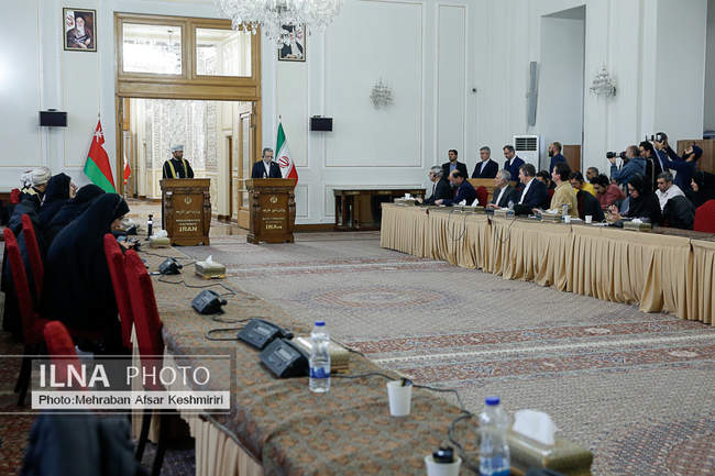 دیدار وزیر خارجه عمان با وزیر خارجه ایران