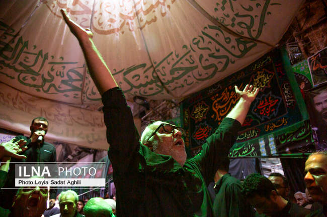 عزاداری تاسوعای حسینی در بازار تهران