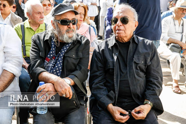 مراسم تشییع پیکر ناصر تقوایی