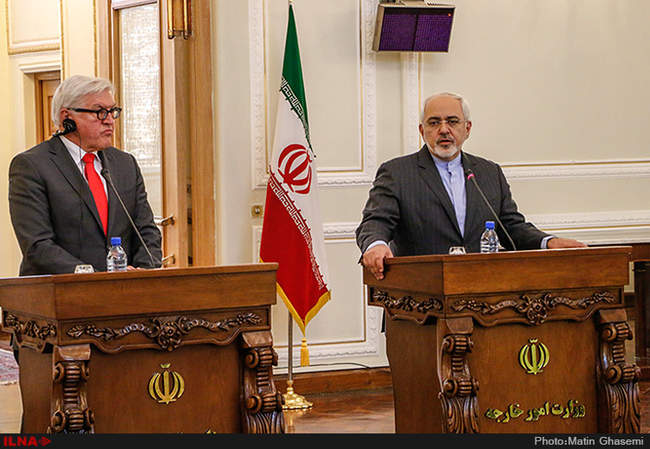 دیدار محمد جواد ظریف وزیر امور خارجه کشورمان با فرانک والتر اشتن مای�