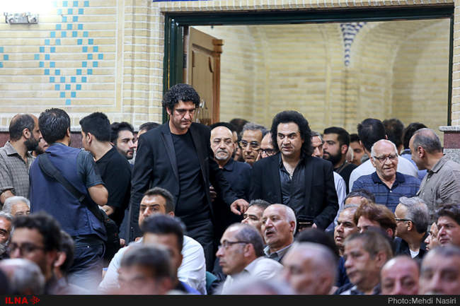 مراسم ختم ناصر ملک مطیعی