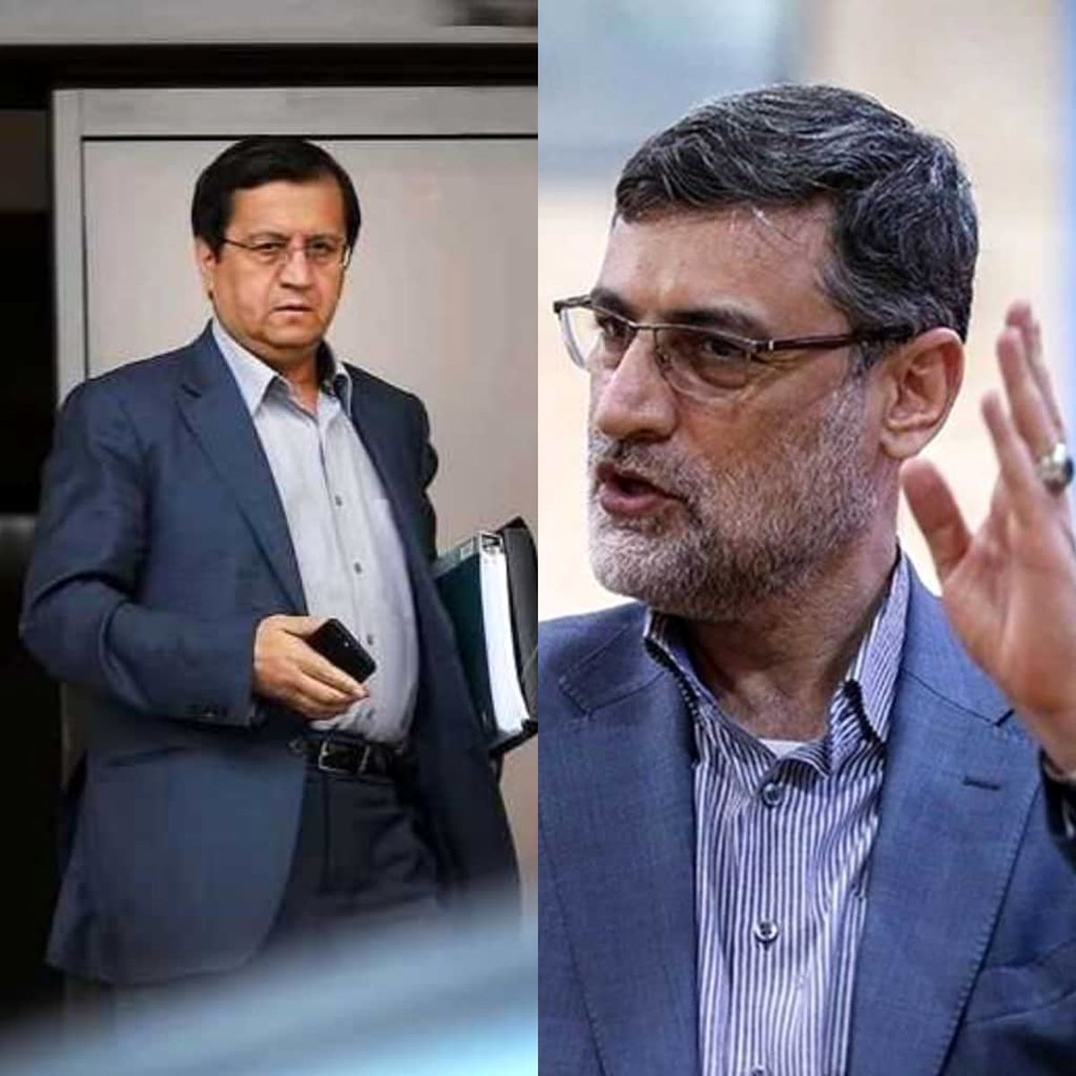 مناظره همتی و قاضی‌زاده هاشمی بر سر بورس