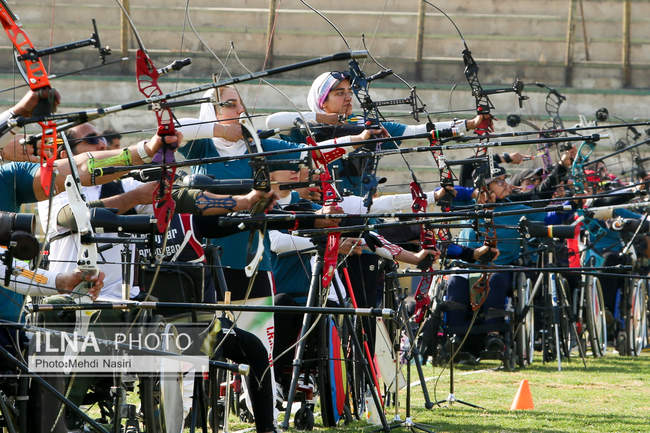 مسابقات قهرمانی کشور تیروکمان جانبازان و توان یابان