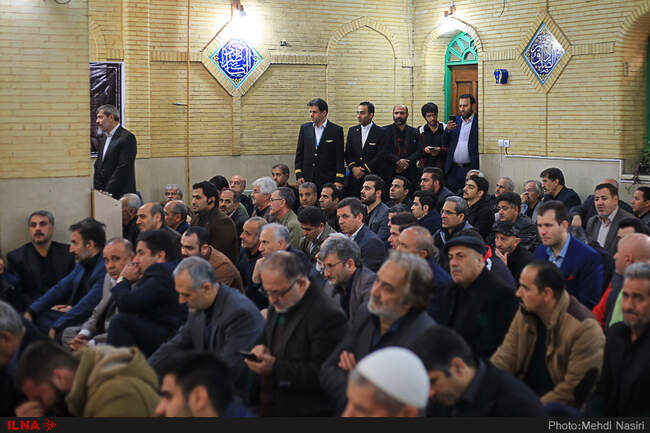 مراسم ترحیم ۶۶ جان باخته هواپیمای تهران – یاسوج