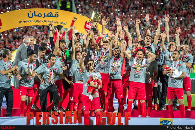 پرسپولیس قهرمان جام خلیج فارس ۱۳۹۶