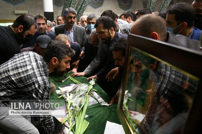 مراسم تشییع پیکر مرحوم استاد فاطمی نیا