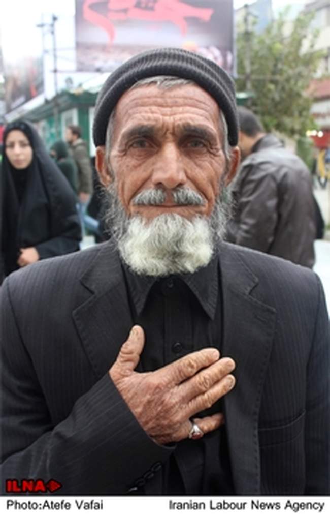 عزاداران امام حسین(ع) در شهر قم