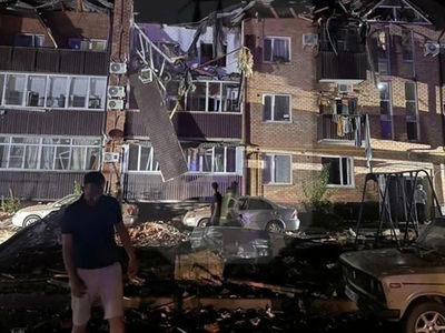 زخمی شدن ۴ نفر در پی حمله پهپادی اوکراین به روسیه