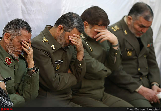تشییع پیکر مرحوم سرلشکر محمد سلیمی