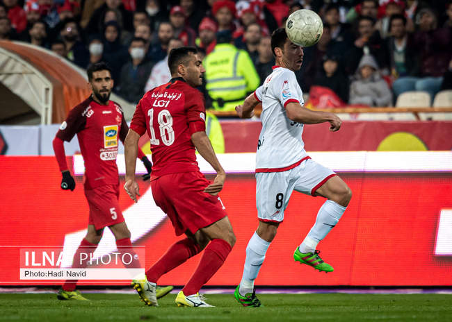 لیگ برتر فوتبال: پرسپولیس تهران۱ - نساجی مازندران ۰