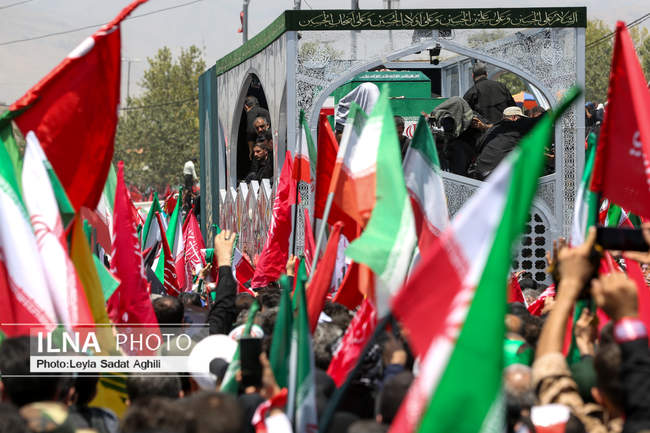 مراسم تشییع پیکر مطهر رهبر شهید انقلاب / 1