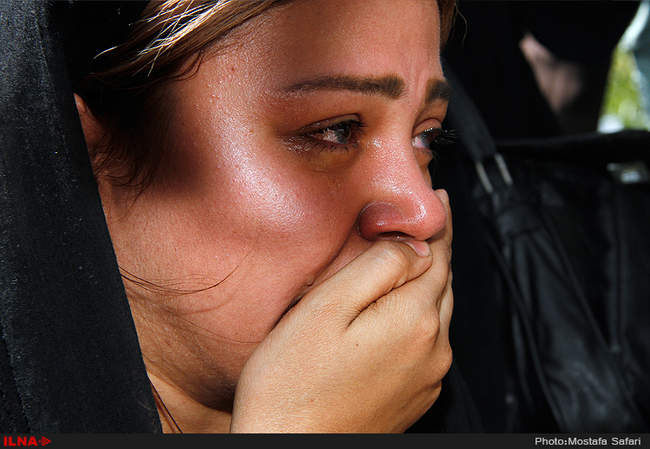 مراسم خاکسپاری پیکر عباس کیارستمی در لواسان