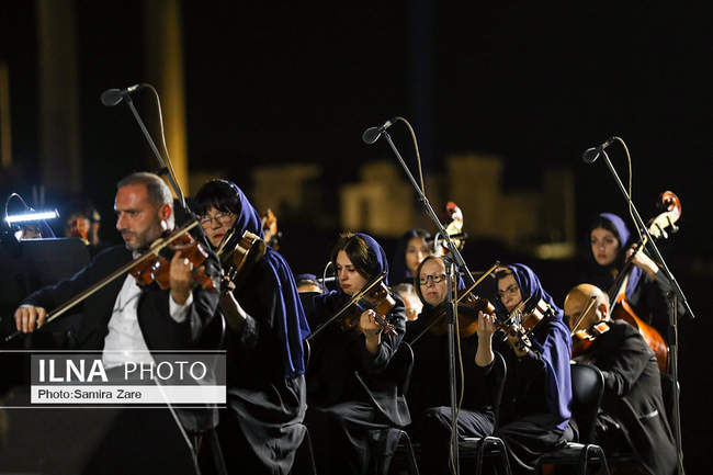 ارکستر سمفونیک فیلارمونیک ارمنستان در تخت جمشید