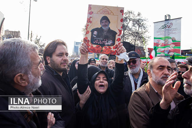 تشییع شهدای مدافع امنیت در قزوین به روایت تصویر