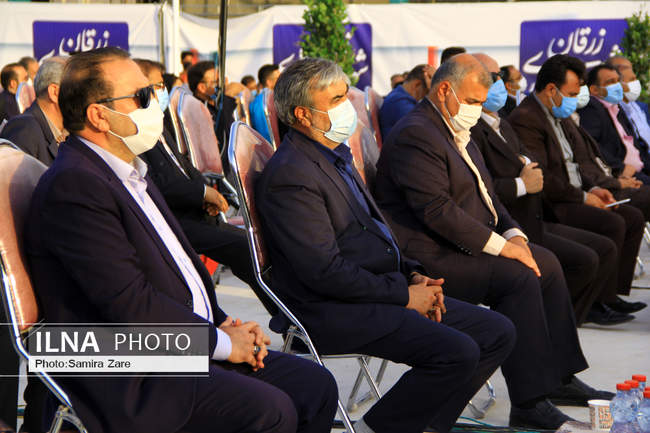  افتتاح پروژه های  عمرانی در شهرستان زرقان