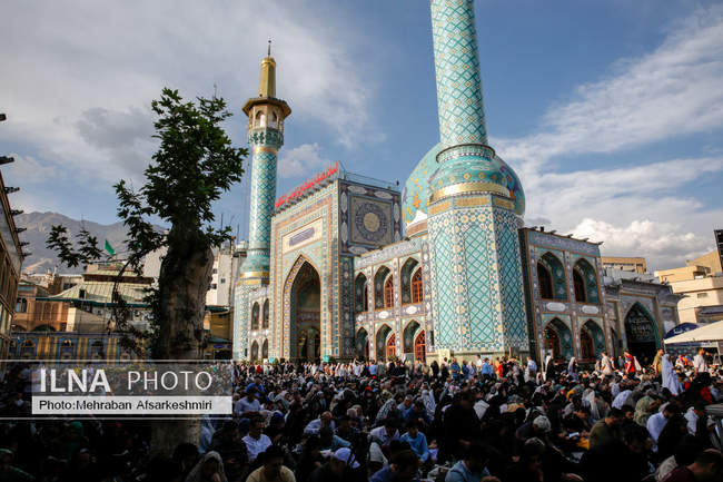 قرائت دعای «عرفه» - امام زاده صالح تهران
