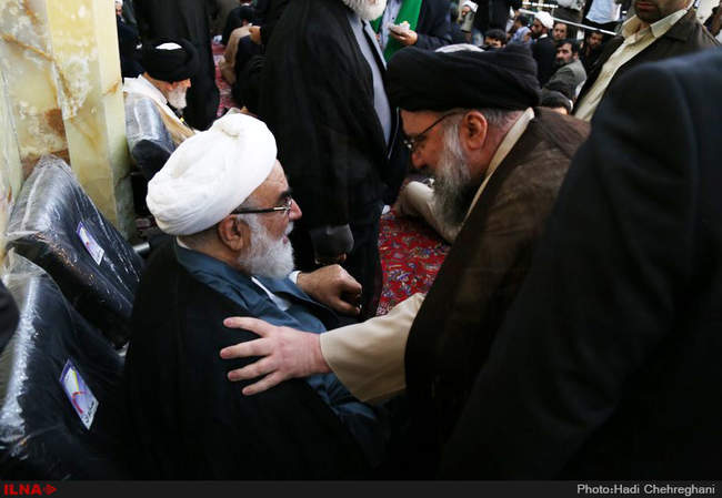 مراسم بزرگداشت آیت الله خزعلی در قم