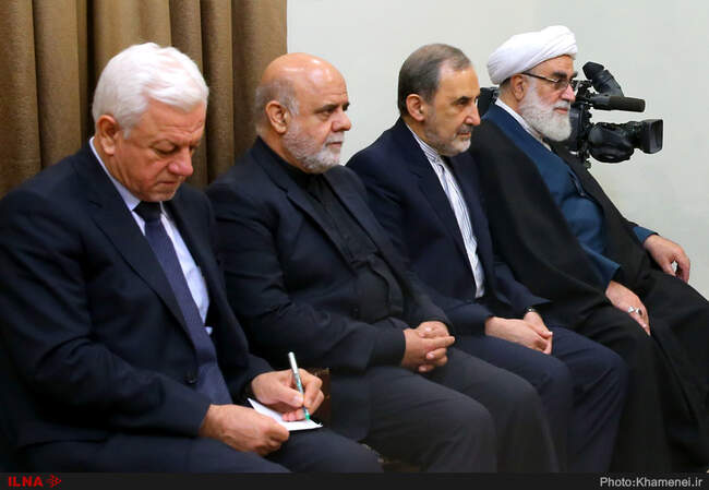 دیدار حیدر العبادی نخست‌وزیر عراق با مقام معظم رهبری