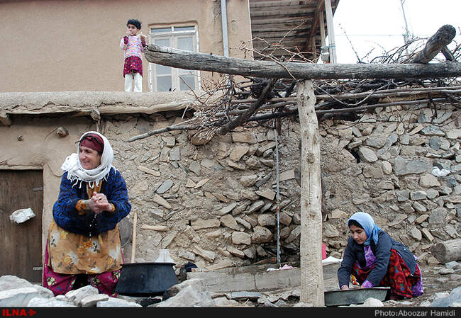 آیین خانه تکانی در روستای عمارلو رودبار گیلان