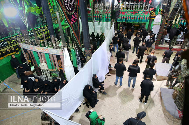 مجلس روضه و عزاداری سید و سالار شهیدان در تکیه شش ناو تفرش