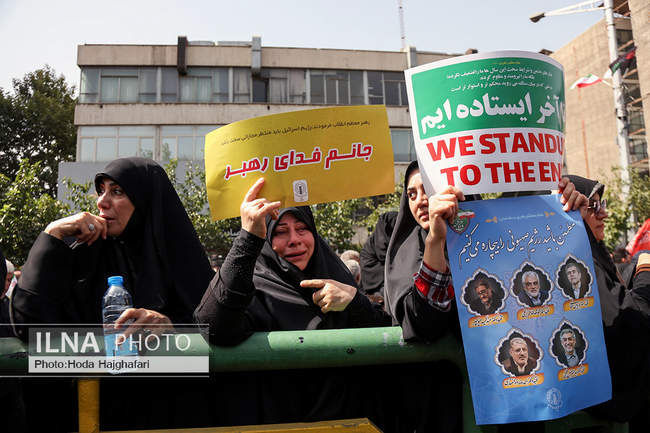  مراسم تشییع شهدای اقتدار - تهران / 4