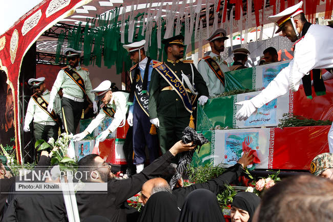 مراسم تشییع شهدای اقتدار - تهران / 1