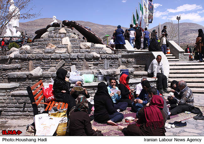 روز طبیعت در تهران-بوستان جوانمردان