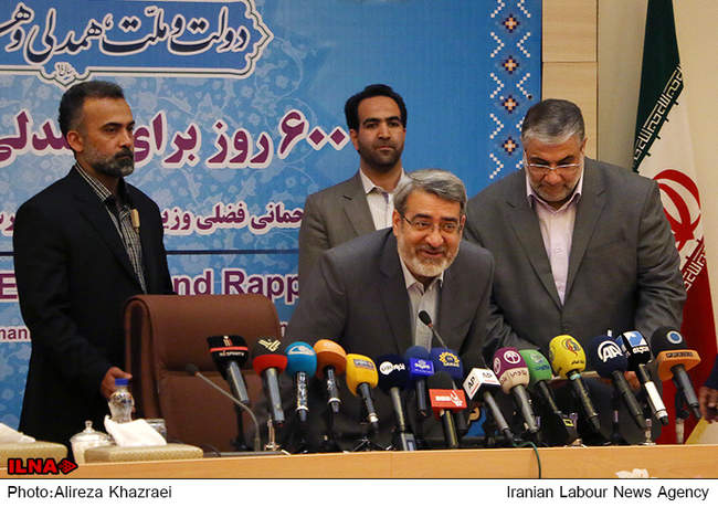  نشست خبری وزیر کشور