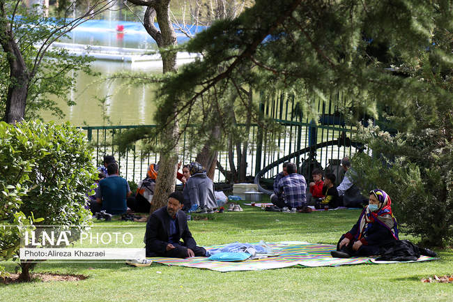 روز طبیعت در بوستان ملت تهران