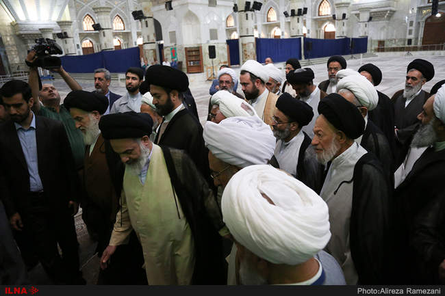 گزارش تصویری تجدید میثاق اعضای مجلس خبرگان با آرمان‌های امام راحل