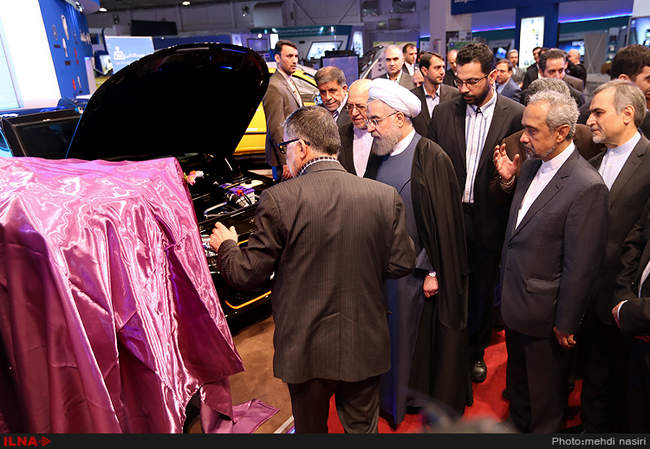 رونمایی از دستاوردهای جدید صنعت خودرو سازی