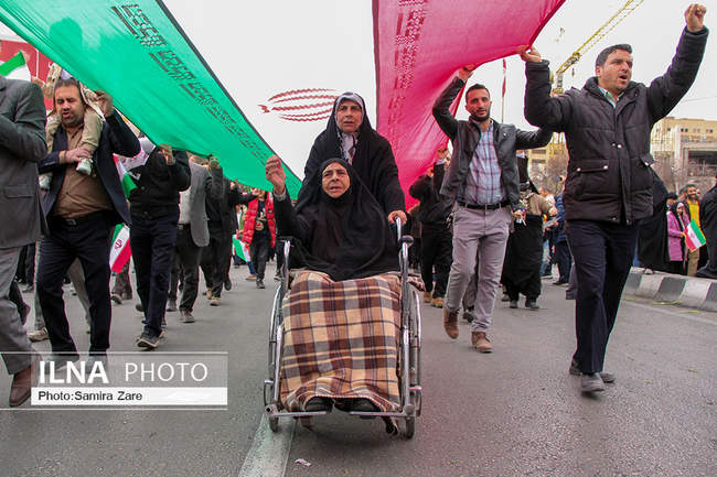 راهپیمایی ۲۲ بهمن در شیراز