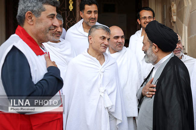  بازدید سرپرست حجاج ایرانی از زائران کشورمان و مرکز پزشکی هلال احمر د