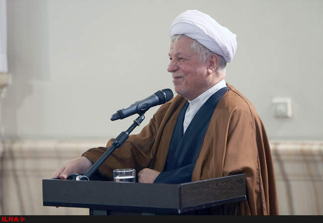 دیدار جمعی از دانشجویان دانشگاه‌های مختلف کشور با آیت‌الله هاشمی رفسنجانی