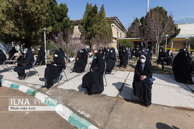 تشییع پیکر مطهر ۵ شهید گمنام در استان مرکزی