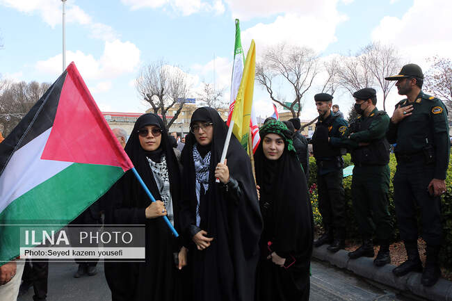 راهپیمایی روز جهانی قدس در تبریز
