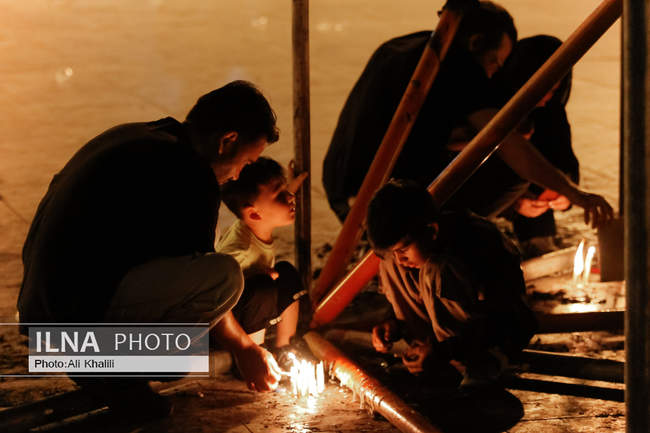 مراسم شام غریبان حسینی در تهران